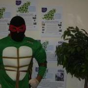Raphael the Turtle is manned and sponsored by Greenman MC